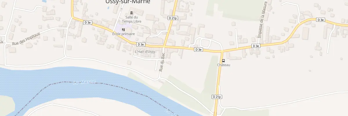 Plan du 1 Rue de la Ferte à Ussy-sur-Marne