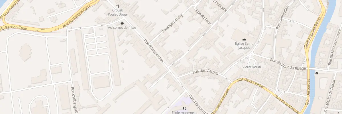 Plan du 188 Rue d’Esquerchin à Douai