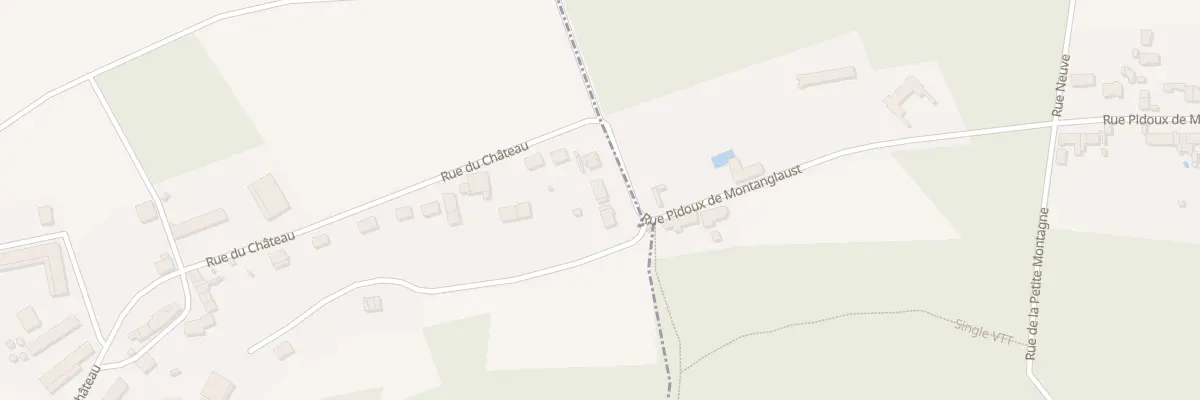 Plan du 1688 Rue du Château à Mouroux