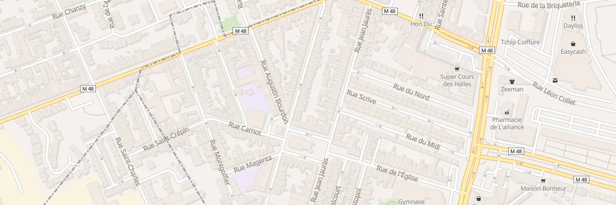 Plan du 69 Rue Jacquard à Marcq-en-Barœul
