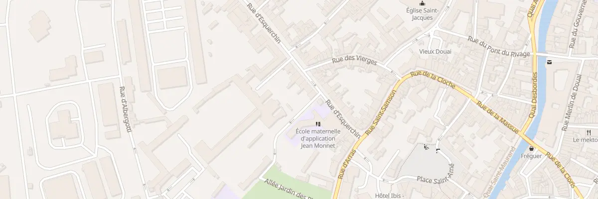 Plan du 105 Rue d’Esquerchin à Douai