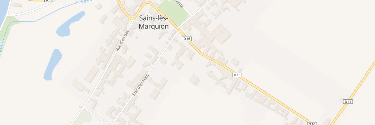 Plan du 6 Rue du Calvaire à Sains-lès-Marquion