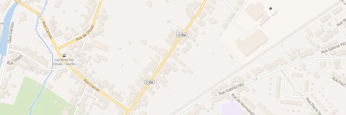 Plan du 42 Rue de la République à Lambres-lez-Douai