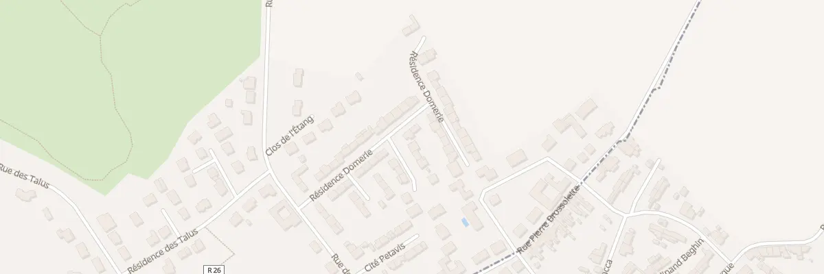 Plan du 39 Res Domerie à Thumeries