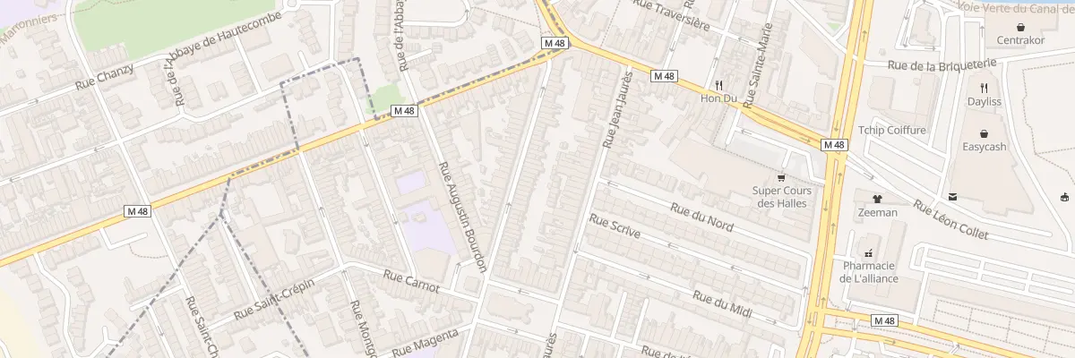 Plan du 45 Rue Jacquard à Marcq-en-Barœul