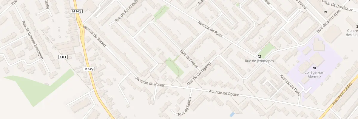Plan du 28 Rue de Fréjus à Faches-Thumesnil