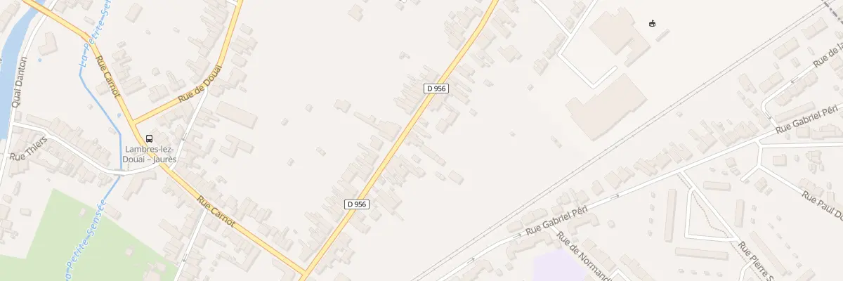 Plan du 44 Rue de la République à Lambres-lez-Douai