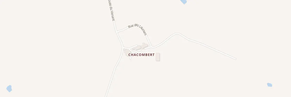 Plan du 5148 Chacombert à Deux-Chaises