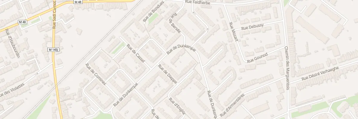 Plan du 56 Rue de Dunkerque à Faches-Thumesnil