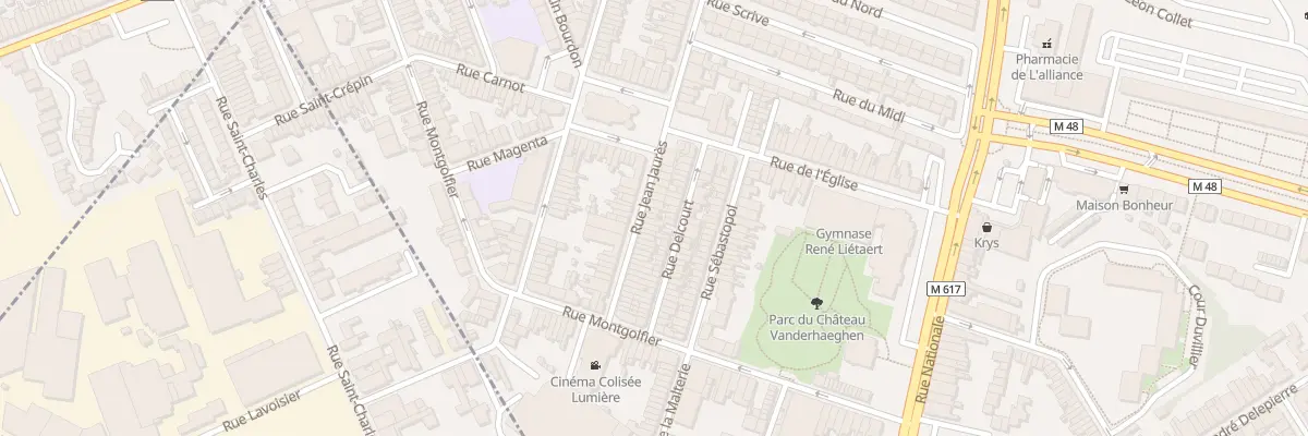 Plan du 71 Rue Jean Jaurès à Marcq-en-Barœul