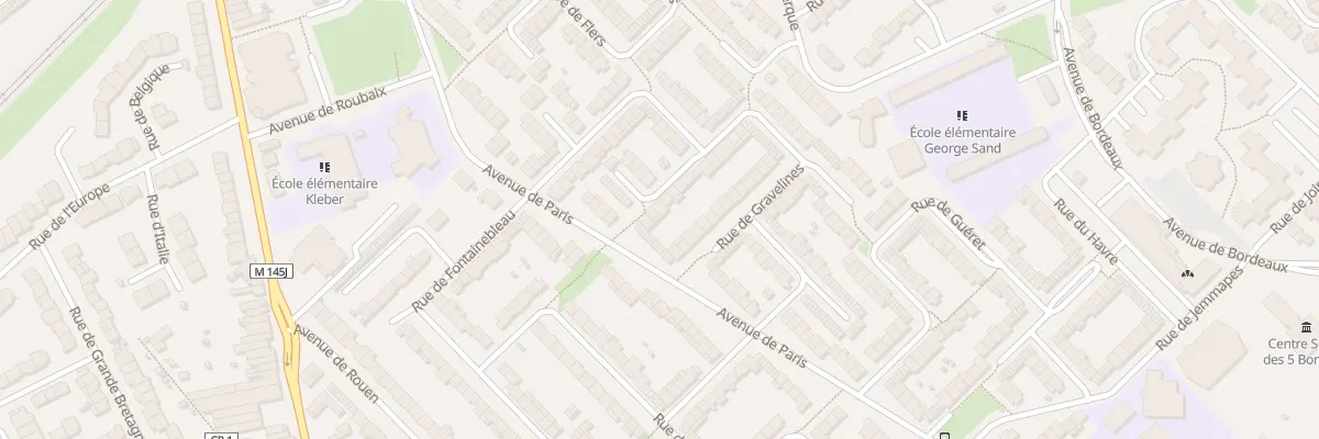 Plan du 22 Rue de Fretin à Faches-Thumesnil