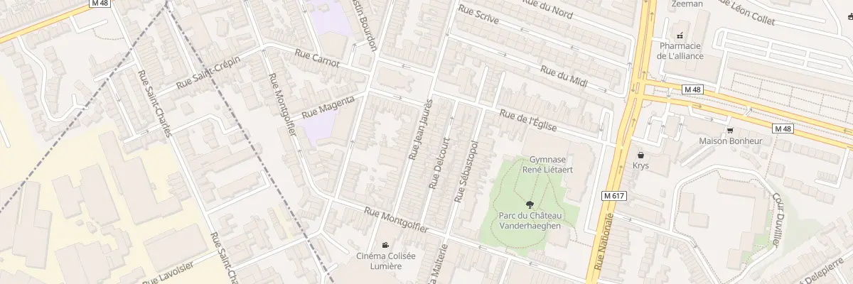 Plan du 67 Rue Jean Jaurès à Marcq-en-Barœul