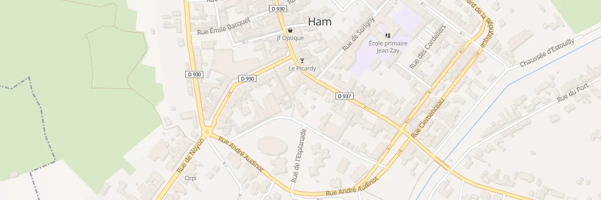Plan du 7 Rle de l’Esplanade à Ham