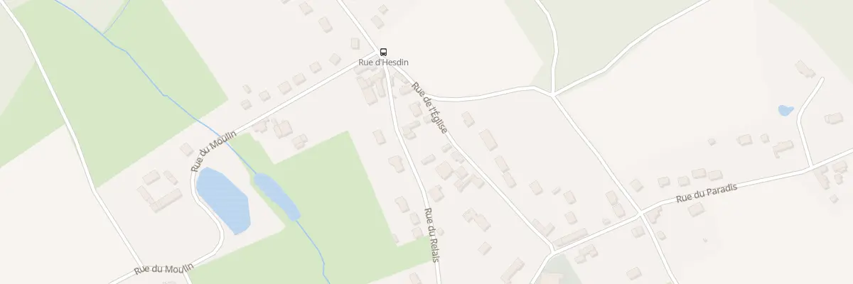 Plan du 460 Rue du Relais à Caisnes