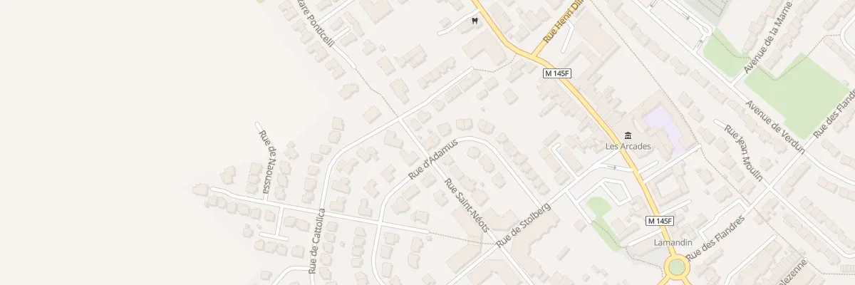 Plan du 30 Rue Adamus à Faches-Thumesnil