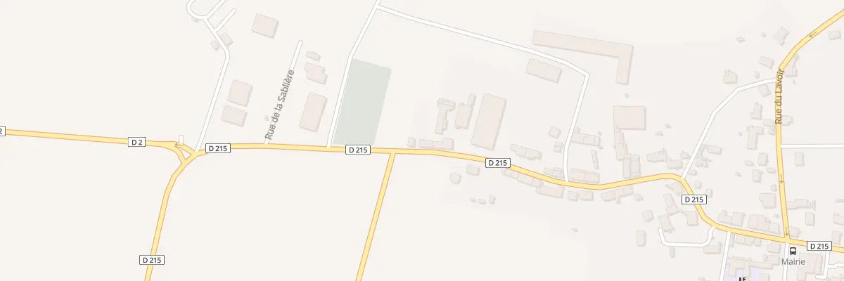 Plan du 1 Rue du Général de Gaulle à Pécy