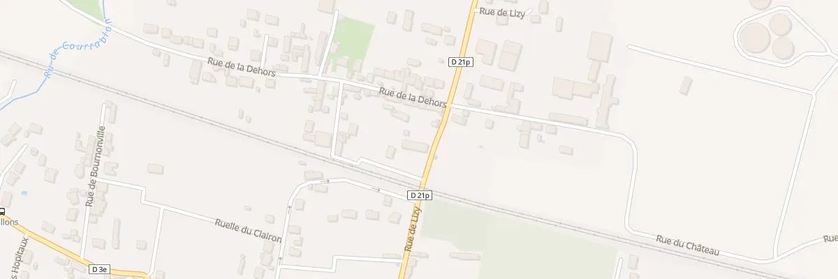 Plan du 15 Rue de Lizy à Ussy-sur-Marne