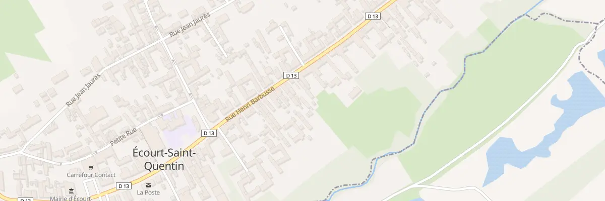 Plan du 192 Rue Henri Barbusse à Écourt-Saint-Quentin