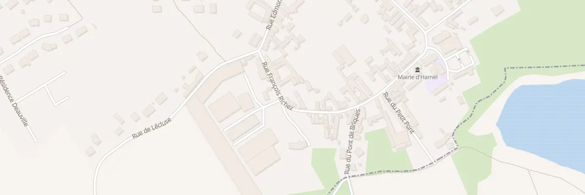 Plan du 83 Rue Francois Richez à Hamel