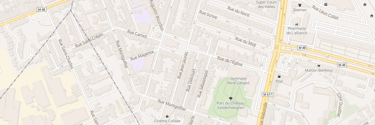 Plan du 57 Rue Jean Jaurès à Marcq-en-Barœul