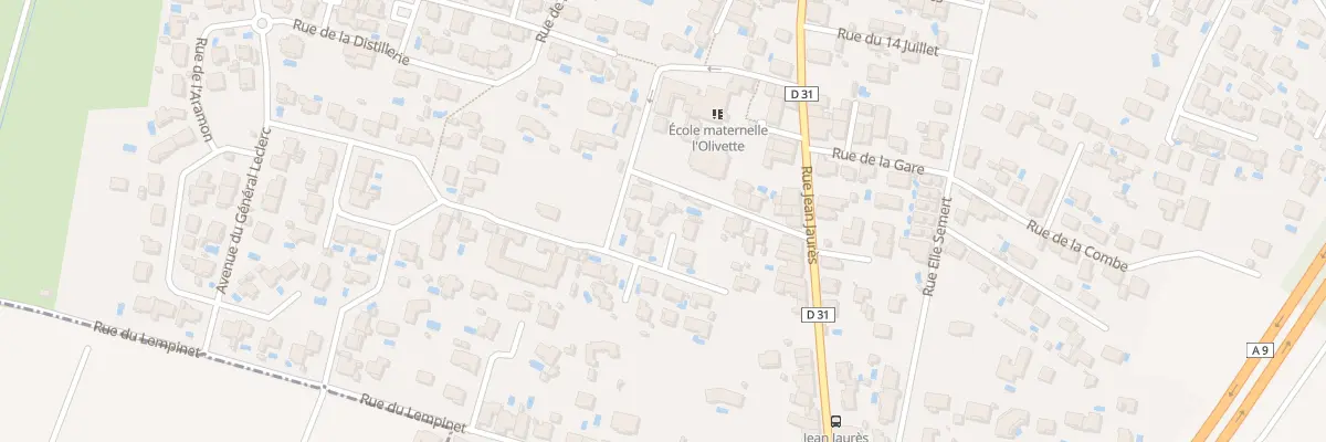 Plan du 9 Rue Rene Cassin à Vinassan