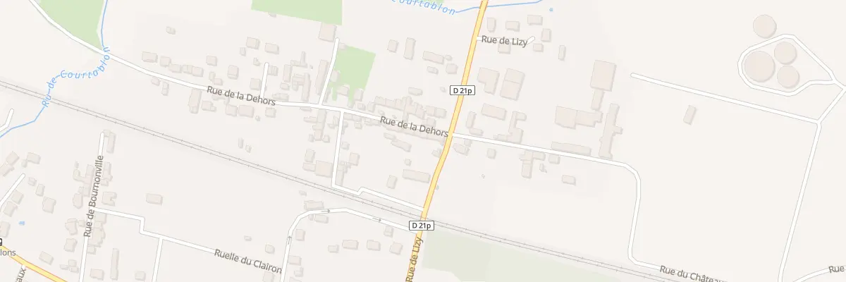 Plan du 1A Rue de la Dehors à Ussy-sur-Marne