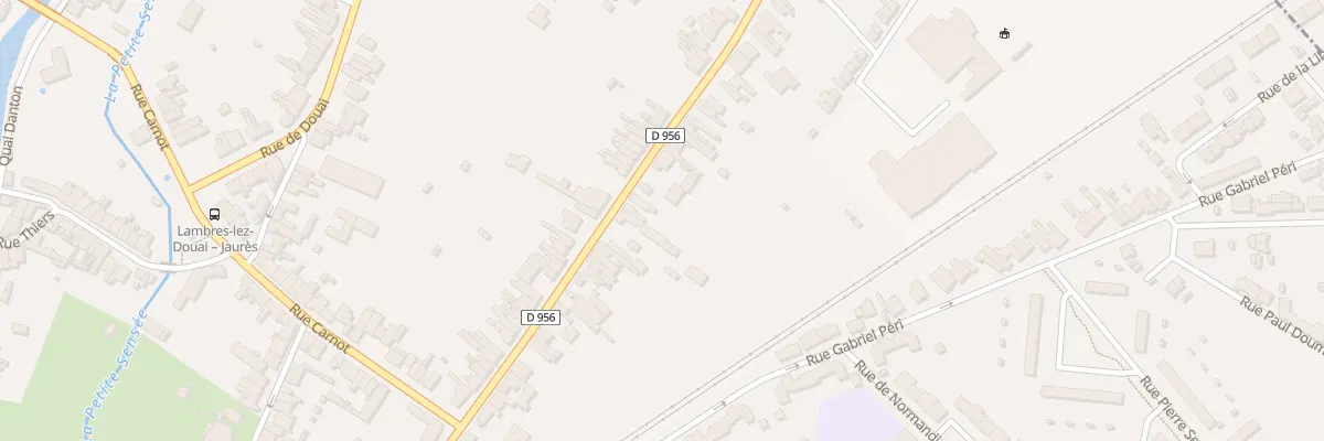 Plan du 44B Rue de la République à Lambres-lez-Douai