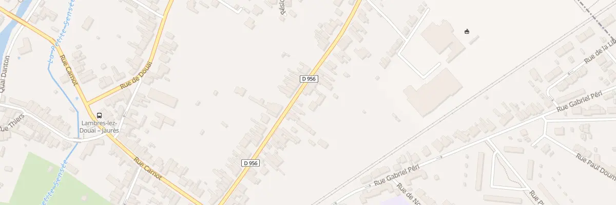 Plan du 48 Rue de la République à Lambres-lez-Douai