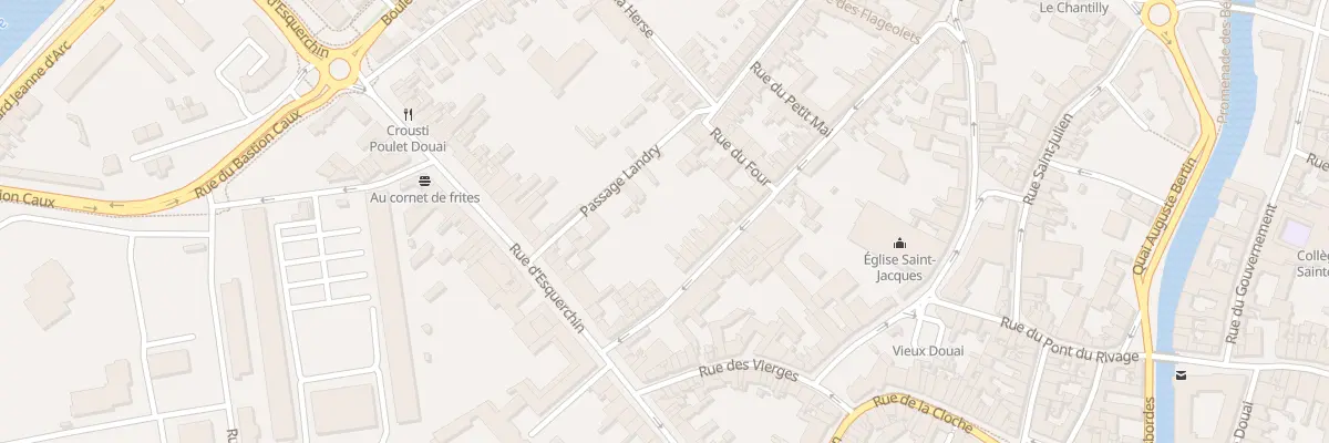 Plan du 230 Rue du Bloc à Douai