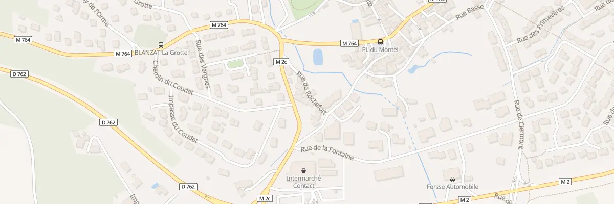 Plan du 84 Rue de Rochefort à Blanzat