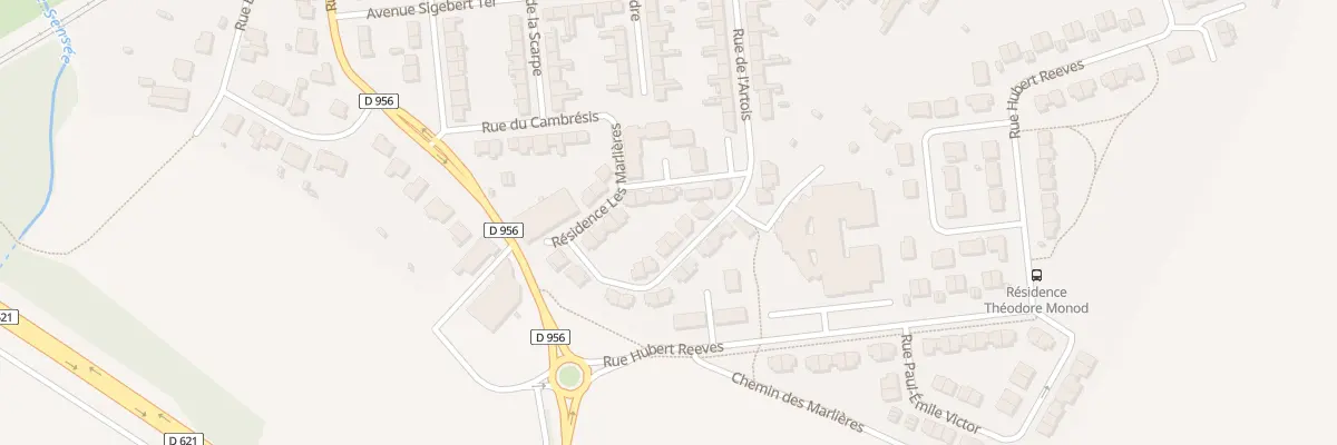 Plan de Res les Marlieres à Lambres-lez-Douai