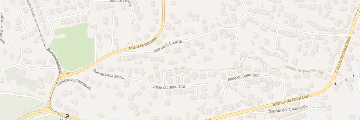 Plan du 37 Rue de la Courbe à Beaumont