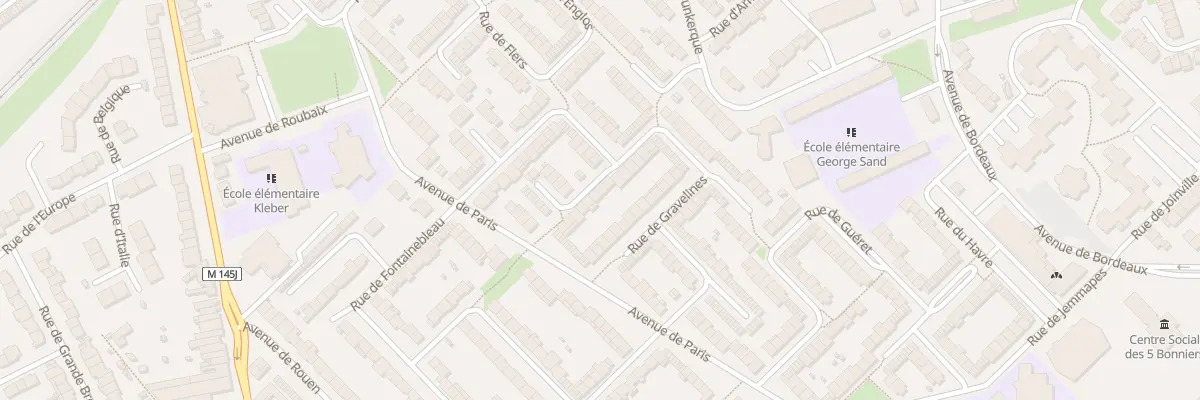 Plan du 30 Rue de Fretin à Faches-Thumesnil