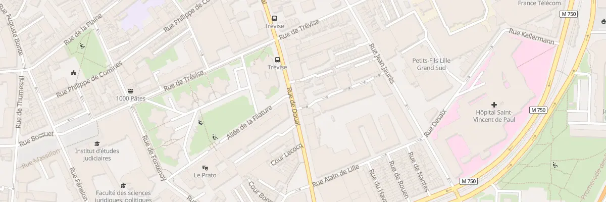 Plan du 133 Rue de Douai à Lille