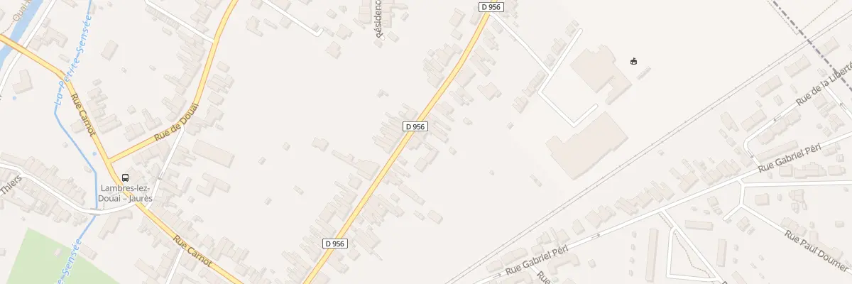 Plan du 52 Rue de la République à Lambres-lez-Douai