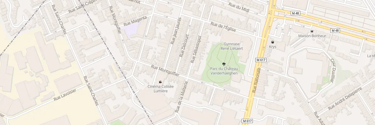 Plan du 46 Rue Sébastopol à Marcq-en-Barœul