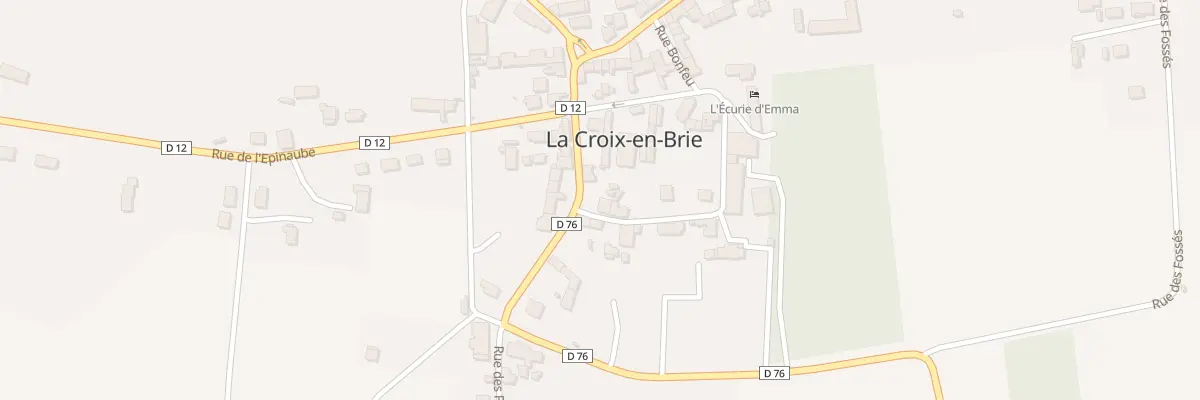 Plan du 10 Rue Les Ruelles à La Croix-en-Brie