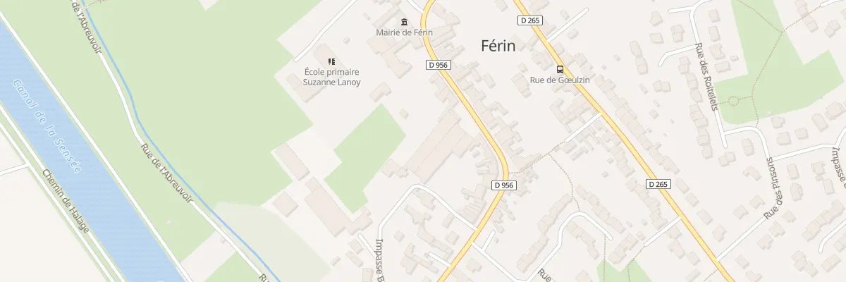 Plan du 16 Rue de Bapaume à Férin