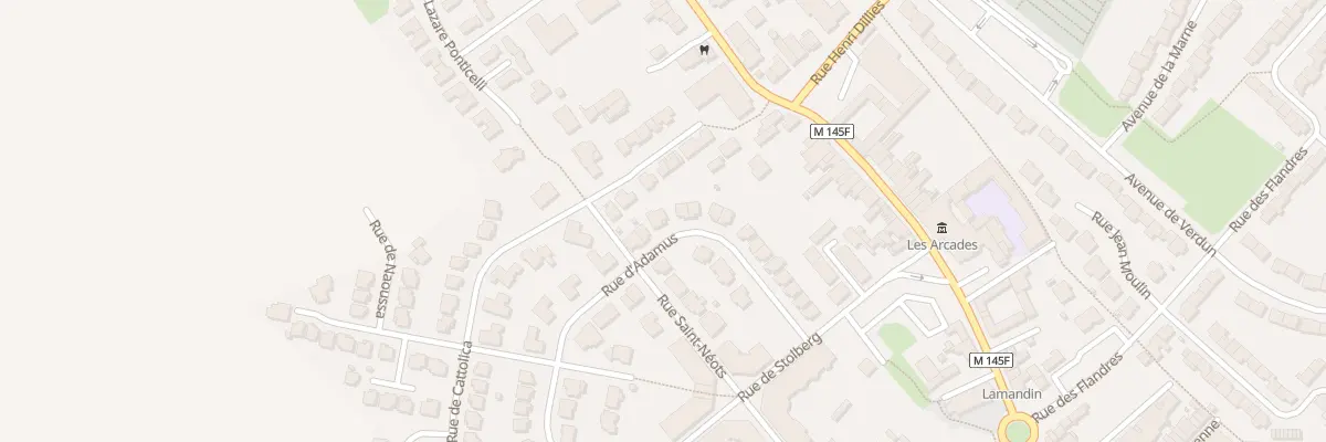 Plan du 26 Rue Adamus à Faches-Thumesnil