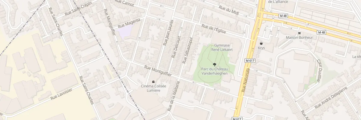 Plan du 42 Rue Sébastopol à Marcq-en-Barœul