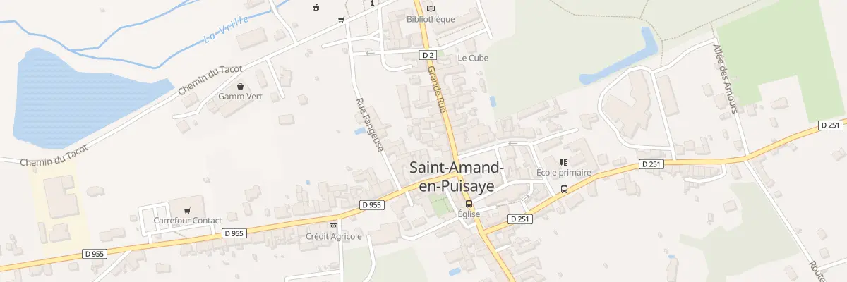 Plan du 32 Gr Grande Rue à Saint-Amand-en-Puisaye