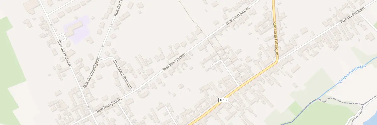 Plan du 68 Rue Jean Jaurés à Écourt-Saint-Quentin