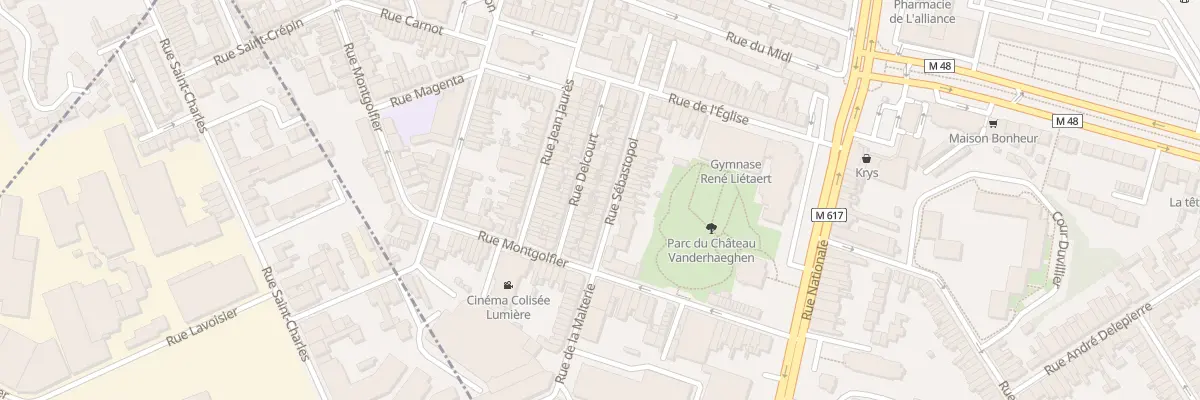 Plan du 38 Rue Sébastopol à Marcq-en-Barœul
