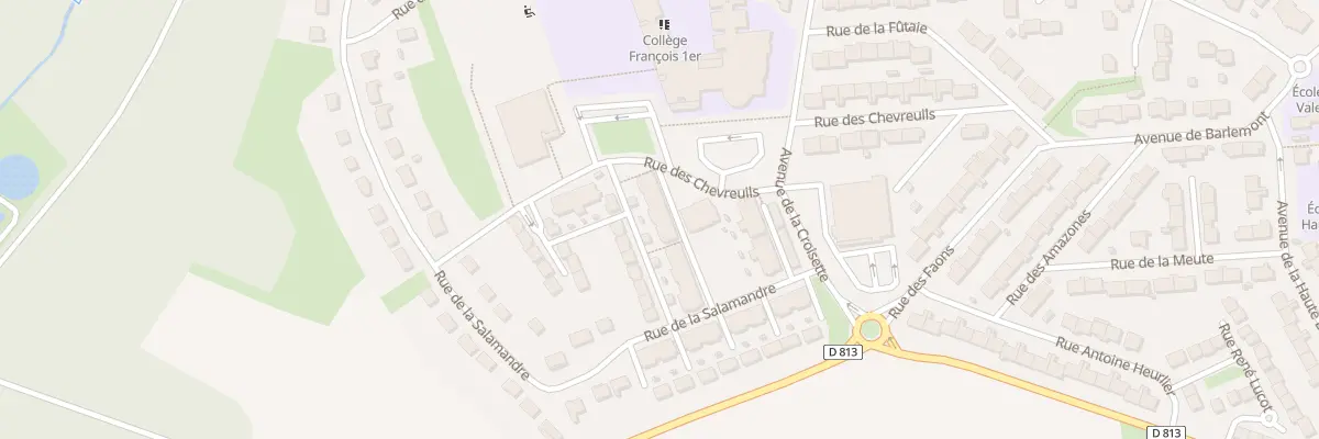 Plan du 15 Rue de l’Ordonnance de 1539 à Villers-Cotterêts