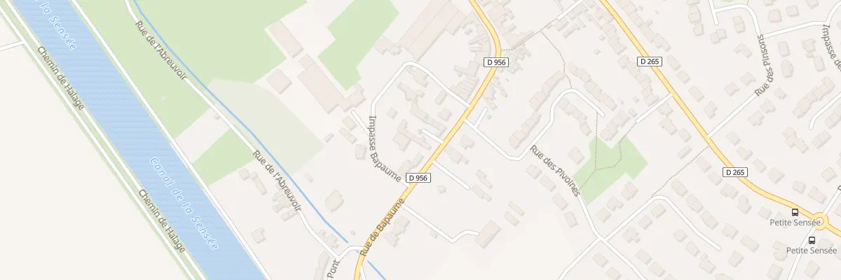 Plan du 70 Rue de Bapaume à Férin