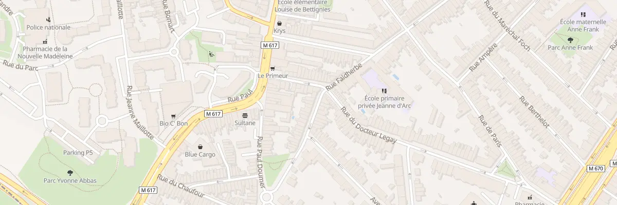 Plan du 19 Rue Faidherbe à La Madeleine