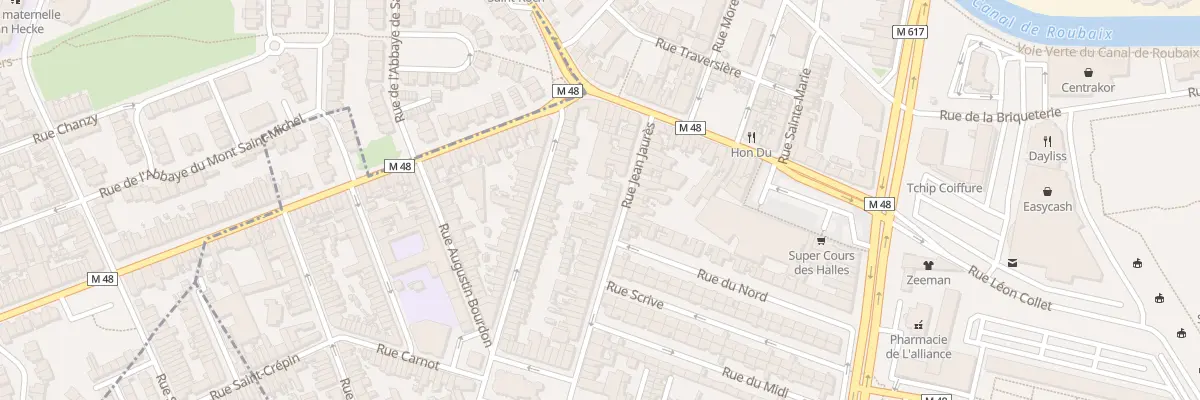 Plan du 20 Rue Jean Jaurès à Marcq-en-Barœul