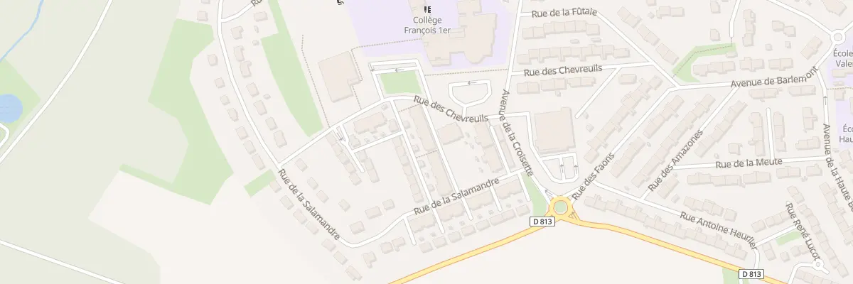 Plan du 13 Rue de l’Ordonnance de 1539 à Villers-Cotterêts
