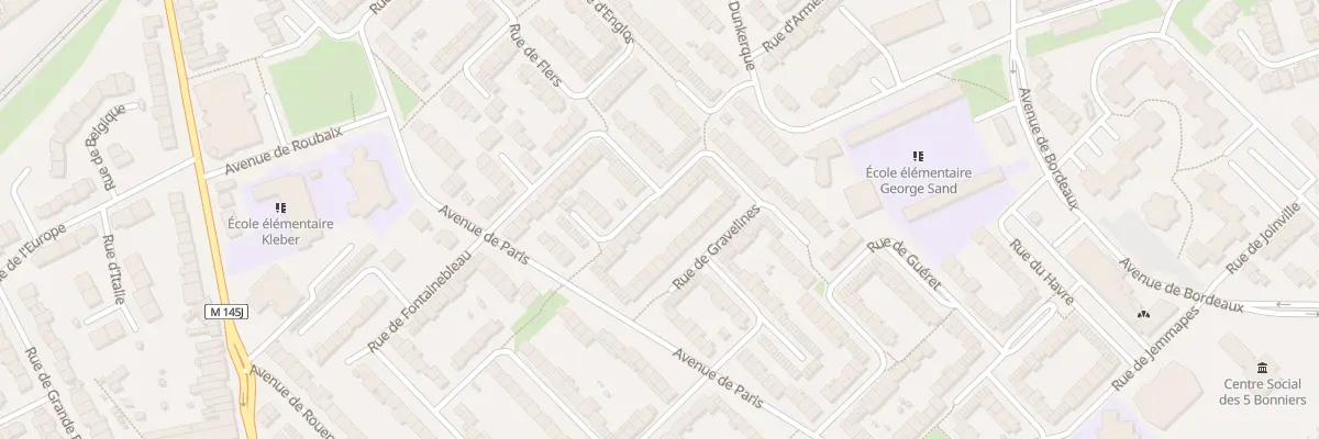 Plan du 34 Rue de Fretin à Faches-Thumesnil