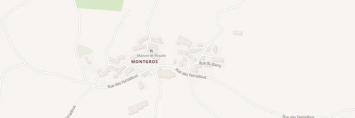 Plan du 23 Rue des Ferradous à Nasbinals